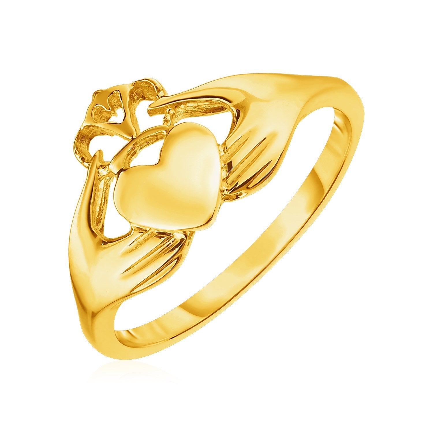 Gold Claddagh Ring