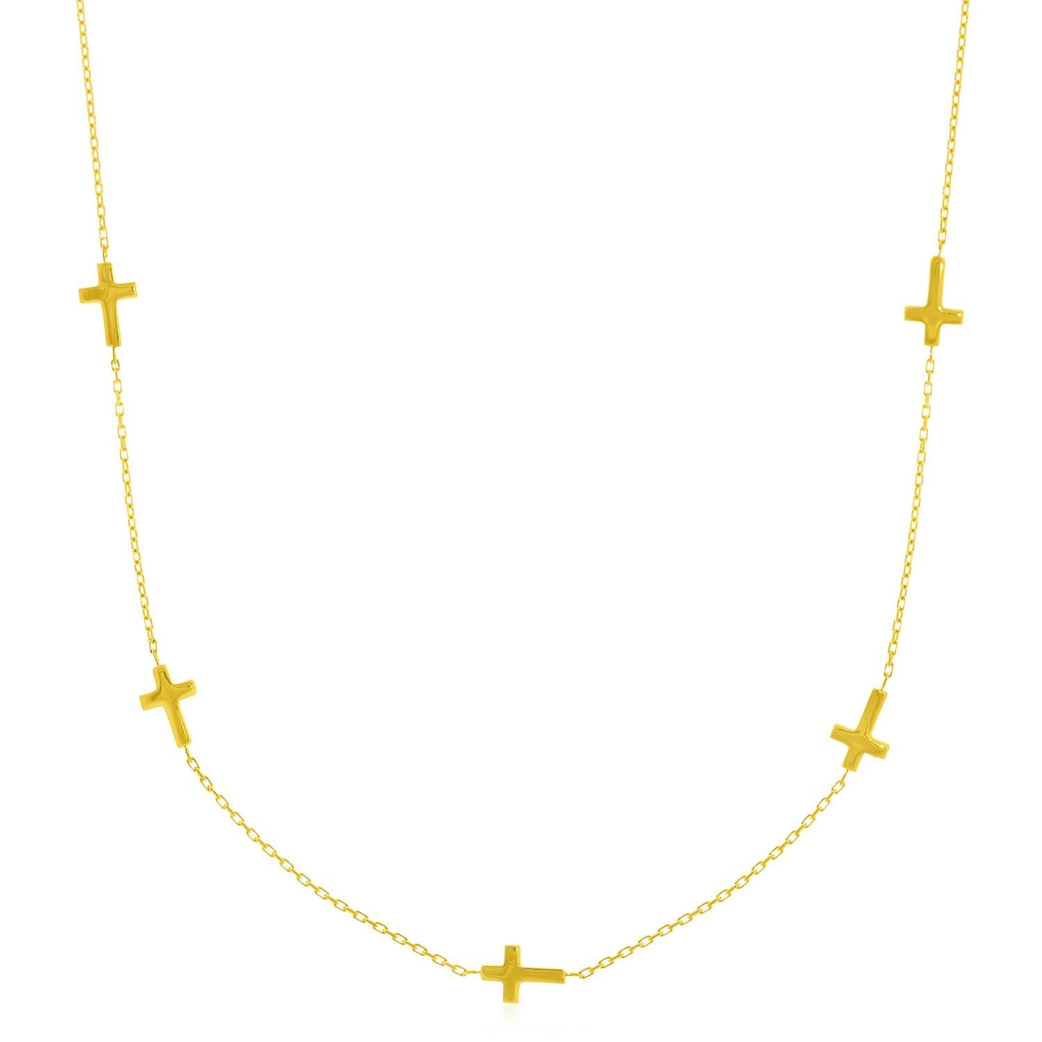 Necklace with Cross Stations