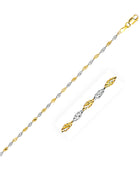 Two-Tone Gold Singapore Chain